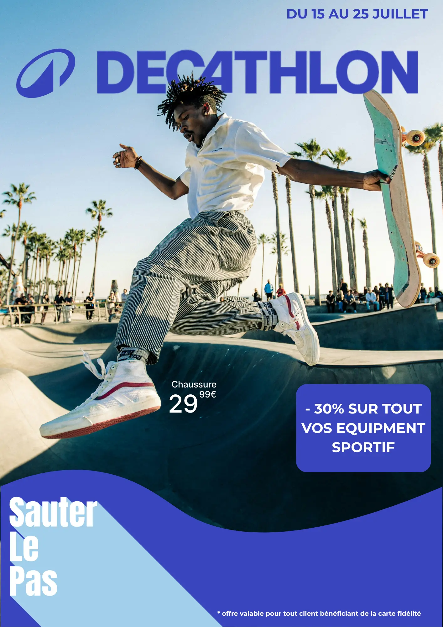 Composition visuelle DECATHLON